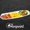BBQ Chicken – halal Hähnchen mit Barbecue Soße und Paprika, Henpoint Ulm