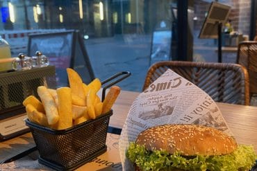 Chickenburger Menü - Henpoint Ulm