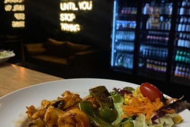 Fettuchine Chicken mit Sweet sour Sauce - Henpoint Ulm